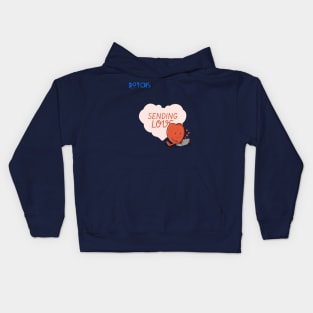 sending love - Dotchs Kids Hoodie